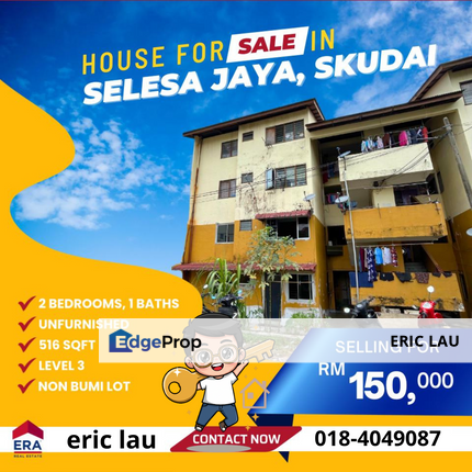 Flat Bandar Selesa Jaya, Johor, Skudai