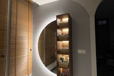 Double storey semi detached @ Alocasia Residence , setia tropika 