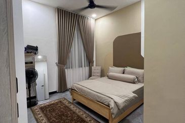 Double storey semi detached @ Alocasia Residence , setia tropika 