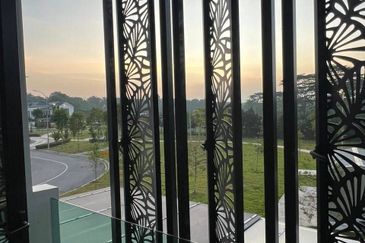 Double storey semi detached @ Alocasia Residence , setia tropika 
