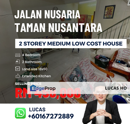 Gelang Patah 2 Storey Medium Low Cost House, Johor, Gelang Patah