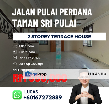 Fully Renovated Pulai Perdana 2 Storey house, Johor, Skudai