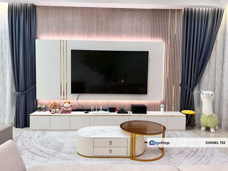 Taman Kluang Perdana Johor Double Storey Semi D House For Sale, Johor, Kluang