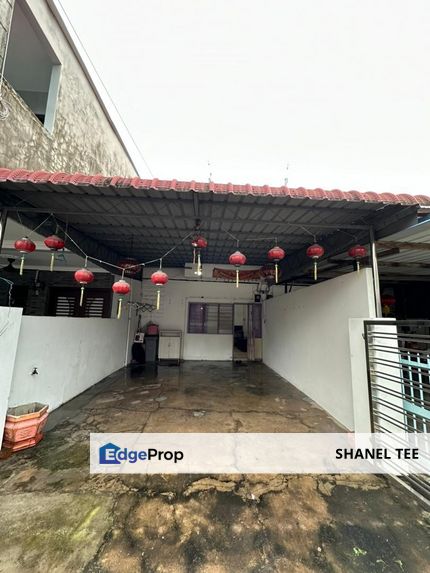 Taman Bertuah Kluang Double Storey Medium Low Cost House For Sale, Johor, Kluang