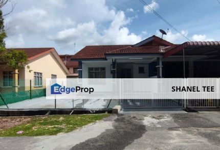 Taman Tiara Perdana Single Storey Terrace House For Sale End Lot, Johor, Simpang Renggam