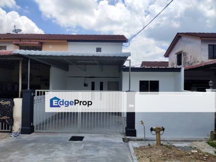 Taman Kluang Barat Double Storey Low Cost House For Sale, Johor, Kluang