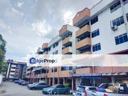 Rumah Pangsa Jalan Hajimana Bandar Kluang Flat For Sale , Johor, Kluang