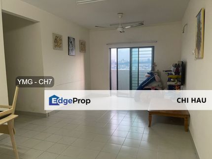 Partial Furnished 3 Bedrooms 2 Bathrooms Seruling Apartment at Bandar Bukit Raja for RENT!!, Selangor, Klang