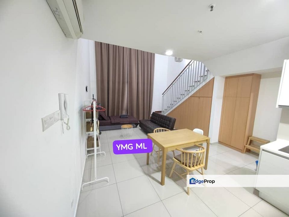 Duplex 2 Rooms 1 Bathroom Fully Furnished I-City near UiTM MSU Shah Alam for RENT, Selangor, Shah Alam