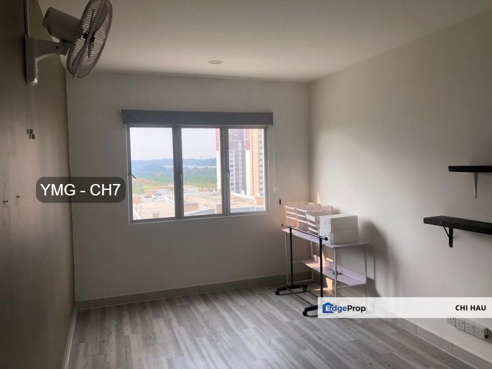 Partial furnished 3 Bedroom 2 Bathroom Seri Intan Apartment @ Setia Alam, Setia Alam, Selangor for Rent, Selangor, Shah Alam
