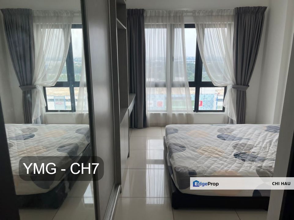Full Furnished Emira Residence (2 Bedrooms 2 Bathrooms) @ Shah Alami for RENT, Selangor, Shah Alam