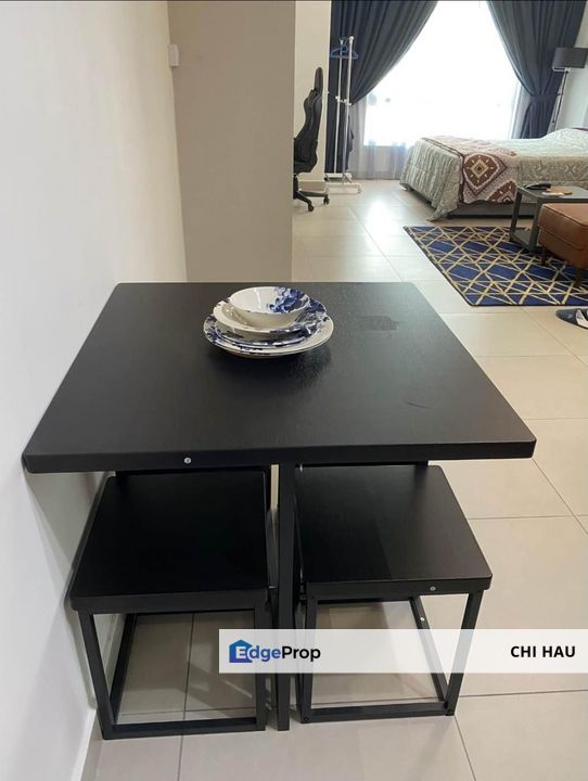 Full Furnished Edusphere Cyberjaya studio near University of Cyberjaya & MMU Cyberjaya for Rent, Selangor, Cyberjaya