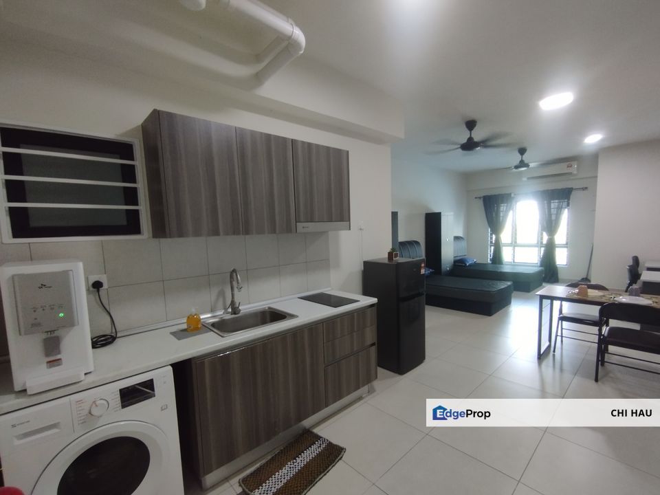 Edusphere Cyberjaya Full Furnished Studio with 2 Beds near Mmu & Uoc, Selangor, Cyberjaya