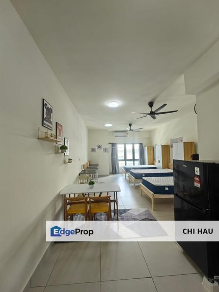 Edusphere Cyberjaya Full Furnished Studio with 3 Beds near Mmu & Uoc, Selangor, Cyberjaya