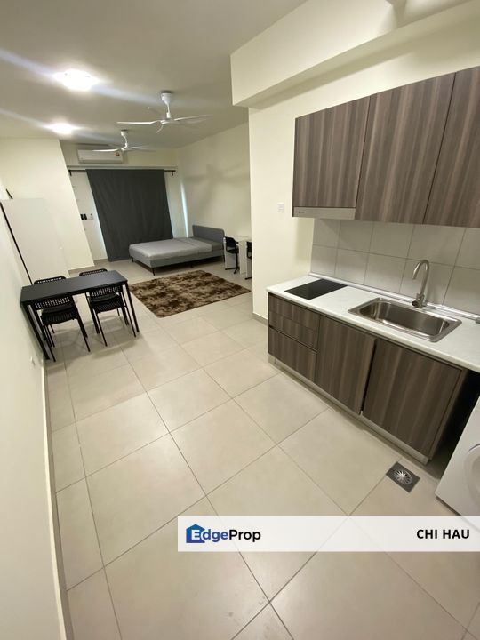 Edusphere Cyberjaya Full Furnished Studio with king size bed for rent near MMU & UOC, Selangor, Cyberjaya