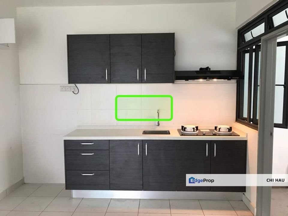 Partial furnished Metia Residence 854 sqft Seksyen 13 Shah Alam for Rent, Selangor, Shah Alam