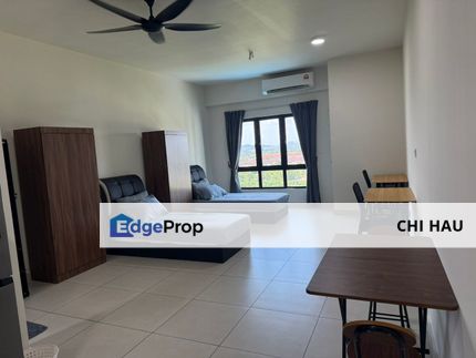 Full Furnished Edusphere studio with 2 Beds for rent ready now, Selangor, Cyberjaya