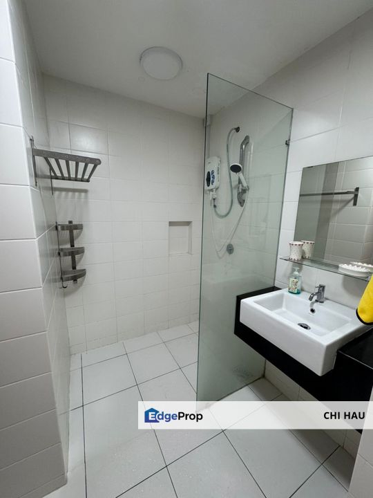 Full Furnished Trefoil Studio with link bridge to Setia City Mall for RENT, Selangor, Setia Alam/Alam Nusantara