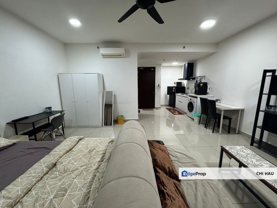 Full Furnished Trefoil Studio with link bridge to Setia City Mall for RENT, Selangor, Setia Alam/Alam Nusantara