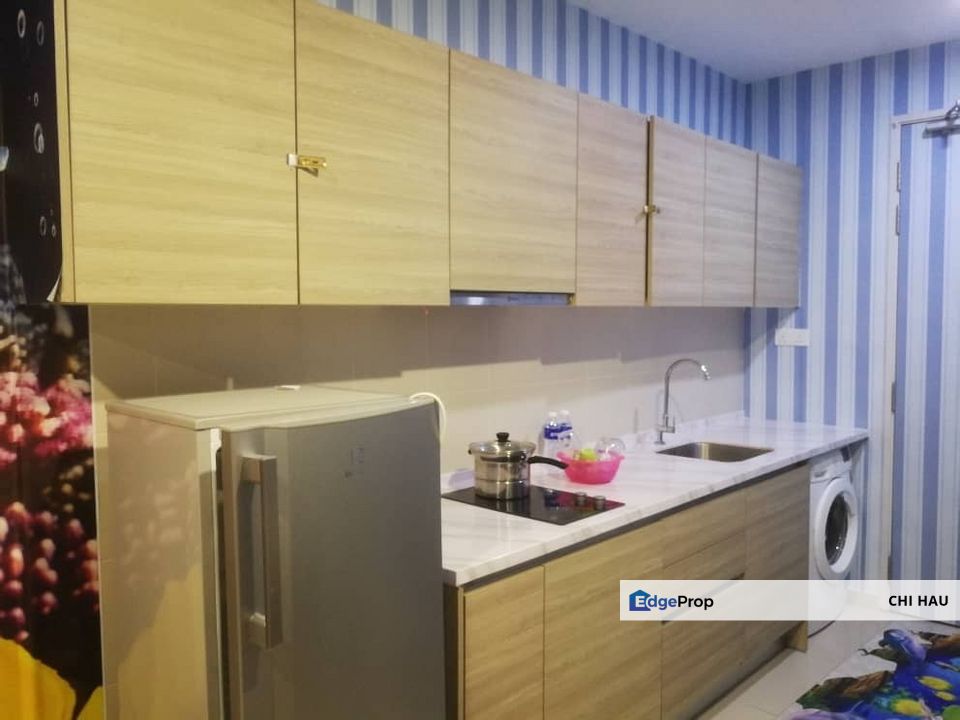 2 Rooms 2 Bathrooms Fully Furnished I-Suite I-City near UiTM MSU Shah Alam for RENT, Selangor, Shah Alam