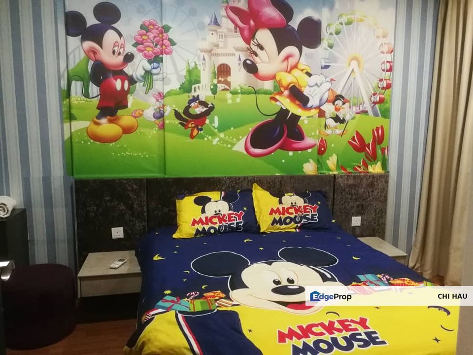 2 Rooms 2 Bathrooms Fully Furnished I-Suite I-City near UiTM MSU Shah Alam for RENT, Selangor, Shah Alam