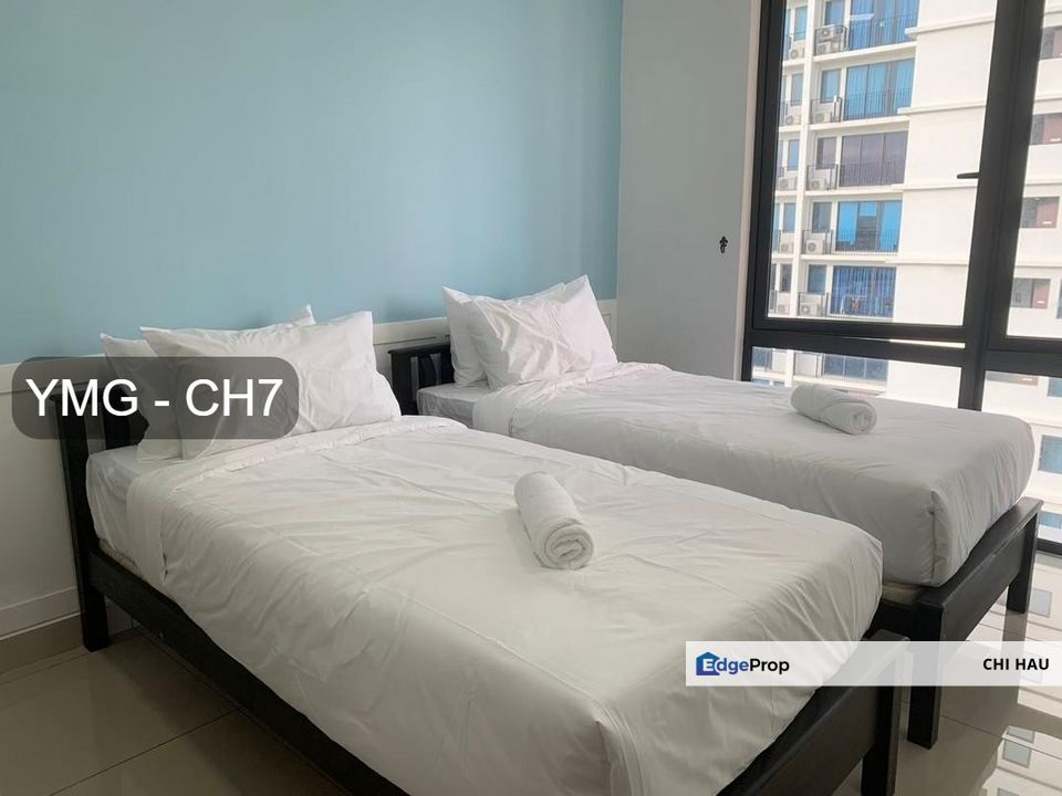 [NEGO sampai DEAL] FULL Furnished Trefoil 2 Bedrooms 2 Bathrooms @ Setia Alam next to Setia City Mall for SALE , Selangor, Setia Alam/Alam Nusantara