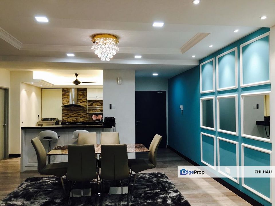 Full Furnished and Renovated 3 Bedrooms 2 Bathrooms Residensi Alami for Sale, Selangor, Shah Alam