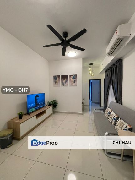 [Many Units Available] Fully Furnished Nice ID 1R1B at Edusentral Setia Alam for Rent, Selangor, Setia Alam/Alam Nusantara