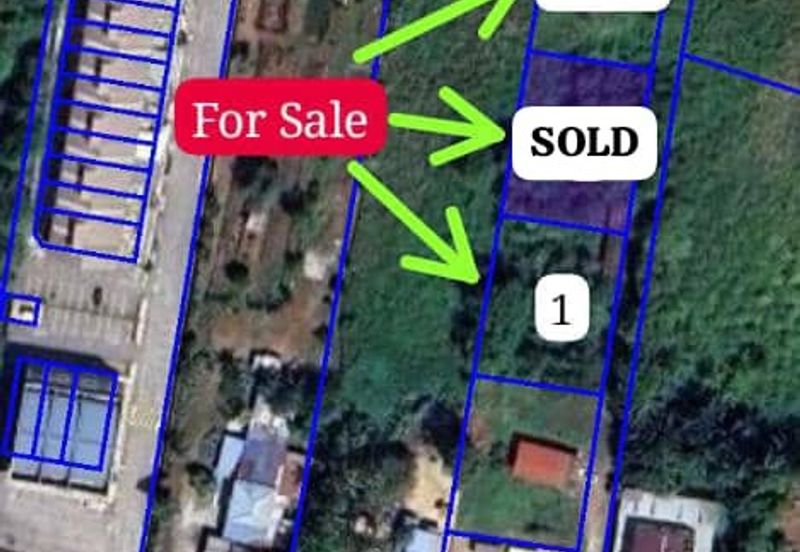 TANAH LOT BANGLO BERDEKATAN JALAN BESAR UNTUK DIJUAL