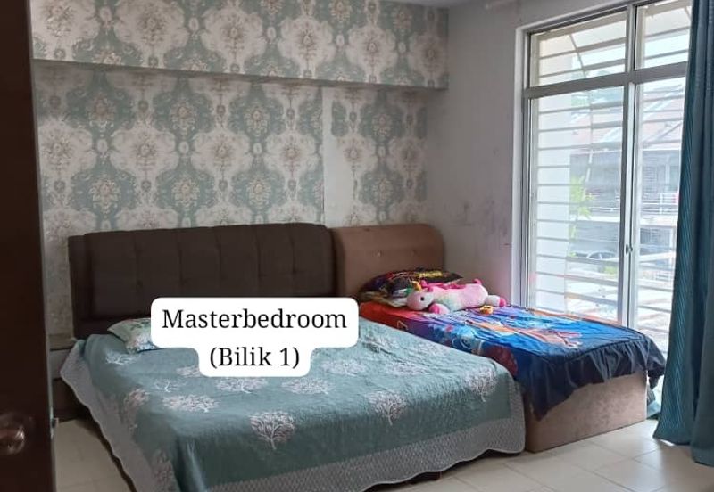 DOUBLE STOREY TERRACE TAMAN BEKAH INDAH PENAGA FOR SALE !!!