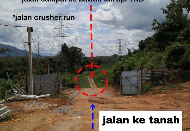 TANAH UNTUK DIJUAL
MUKIM TEMELONG
DAERAH HULU PERAK
PERAK