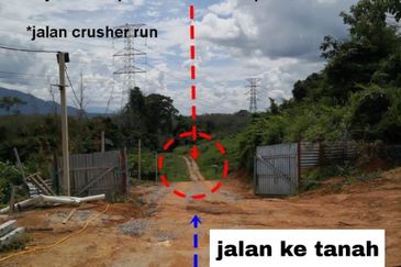 TANAH UNTUK DIJUAL
MUKIM TEMELONG
DAERAH HULU PERAK
PERAK