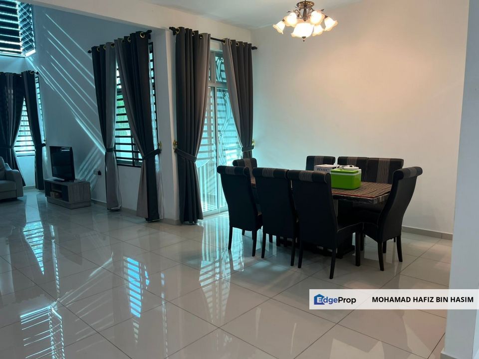 SEMI D SETINGKAT (Ceiling tinggi) FOR SALE ‼‼ RM420,000 ONLY Partially furnished Open Facing, Sri Iora II, Sg Petani, Kedah, Kedah, Sungai Petani