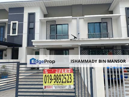 PKNS Rumah Teres 2  Tingkat Kamelia , Bernam Jaya untuk di sewa;, Selangor, Kerling