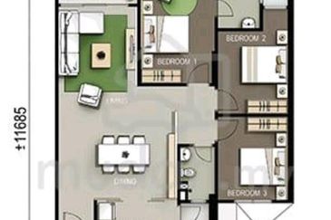 Palm Garden @ Pearl City, Simpang Ampat