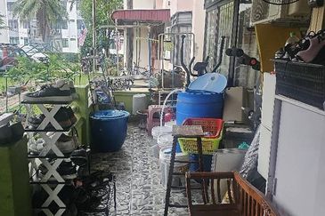 PANGSAPURI IDAMAN JALAN BARU TAMAN PAUH GROUND FLOOR 