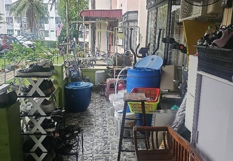 PANGSAPURI IDAMAN JALAN BARU TAMAN PAUH GROUND FLOOR 