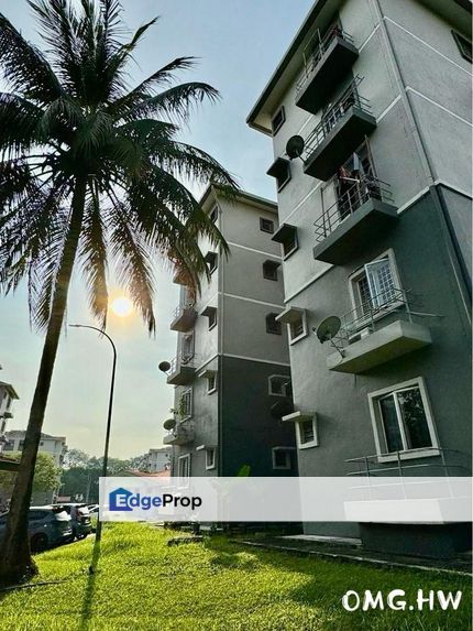 Pangsapuri Randa Apartment Kota Kemuning Ground Floor 718 sqf Gated and Guarded For Sale , Selangor, Kota Kemuning