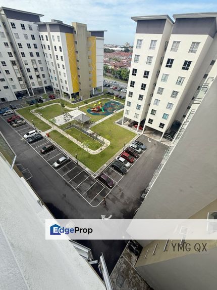 Trifolia Apartment Taman Saga Klang Full Grill Brand New Basic Unit One Carpark, Selangor, Klang