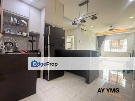 Pangsapuri Kemuning Aman Apartment Shah Alam Corner Lot Fully Renovated For Sale , Selangor, Shah Alam