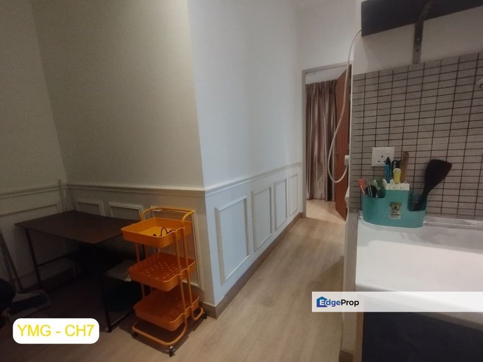 Bayu Villa Apartment Partial Furnished Kitchen Cabinet Wardrobe 1 Air-Conditioner At Living Hall 2 Water Heaters For Rent , Selangor, Klang