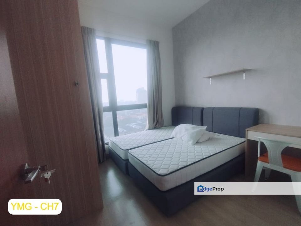 Bayu Villa Apartment Partial Furnished Kitchen Cabinet Wardrobe 1 Air-Conditioner At Living Hall 2 Water Heaters For Rent , Selangor, Klang