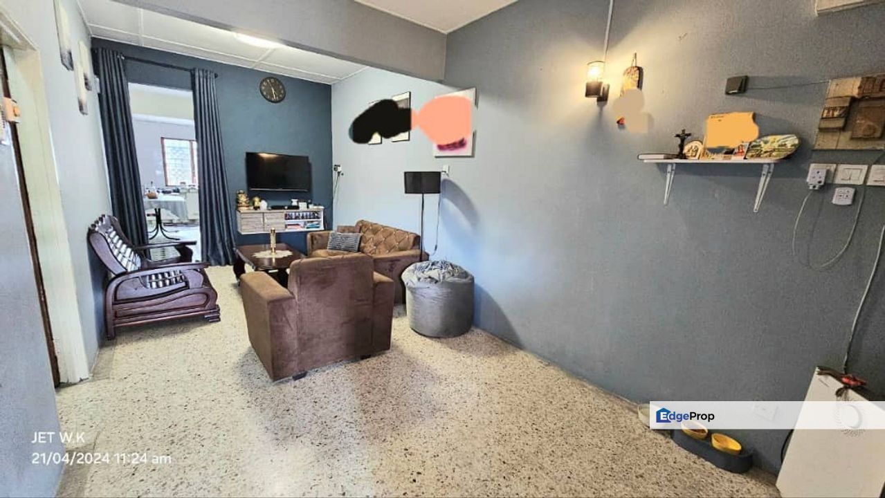 FULL LOAN !!!! Single Storey House Abdul Hamid Taman Sentosa Klang Partial Furnished Kitchen Extended For Sale , Selangor, Klang