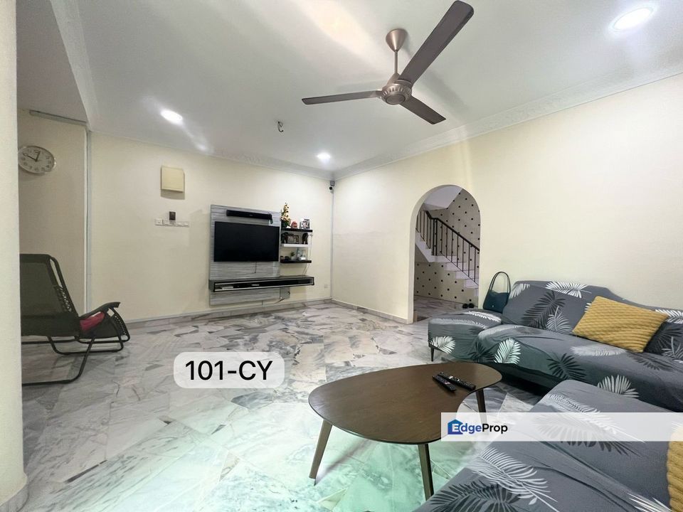 CONFIRM CANTIK !!!  Renovated Unit Facing Open Taman Sentosa Laksamana Klang Double Storey House For Sale , Selangor, Klang