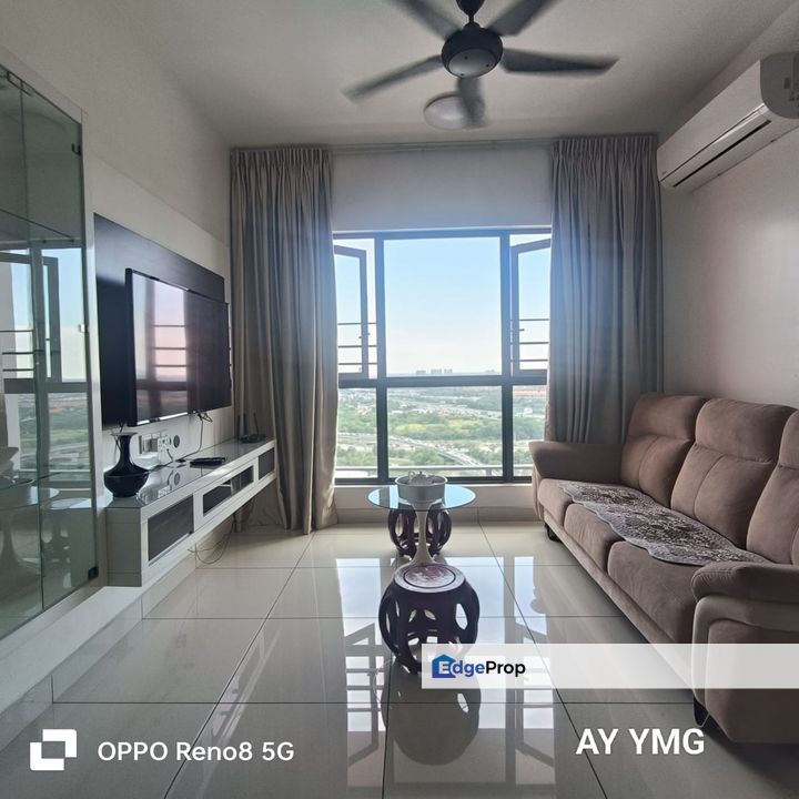 GM REMIA RESIDENCE 815 sqft 3 Bed 2 Baht Fully Furnished Good Condition For Rent , Selangor, Klang