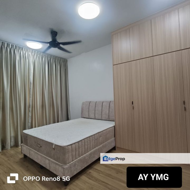 GM REMIA RESIDENCE 815 sqft 3 Bed 2 Baht Fully Furnished Good Condition For Rent , Selangor, Klang