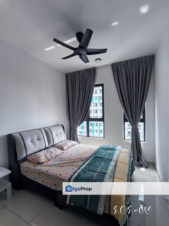 Trio Bukit Tinggi, Klang 624 sqft  1+1rooms 1bathroom Fully Furnised For Rent, Selangor, Bandar Botanic/Bandar Bukit Tinggi