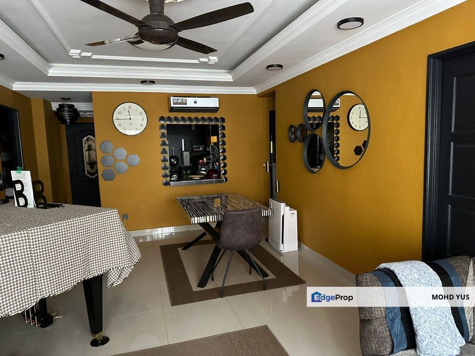 SUPERB INTERIOR | Partially Furnished | Comes With 2 Car Parks, Kuala Lumpur, Setapak