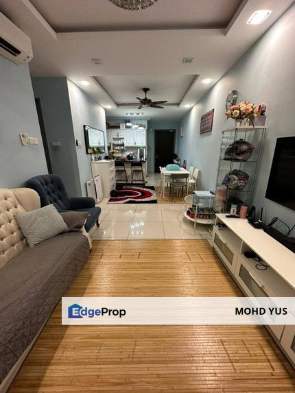 NICE INTERIOR | Partially Furnished | 3 Bedrooms + 1 Storeroom, Kuala Lumpur, Gombak