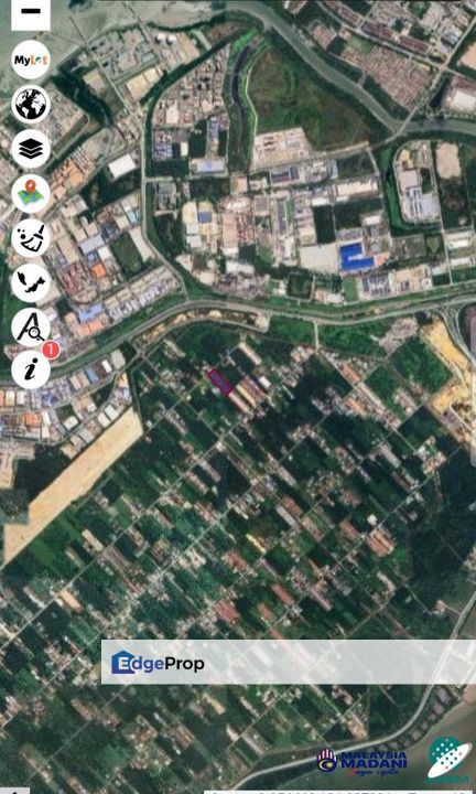 RESIDENTIAL ZONING - Agriculture Land Kampung Sungai Pinang Pulau Indah @ Klang, Selangor, Klang